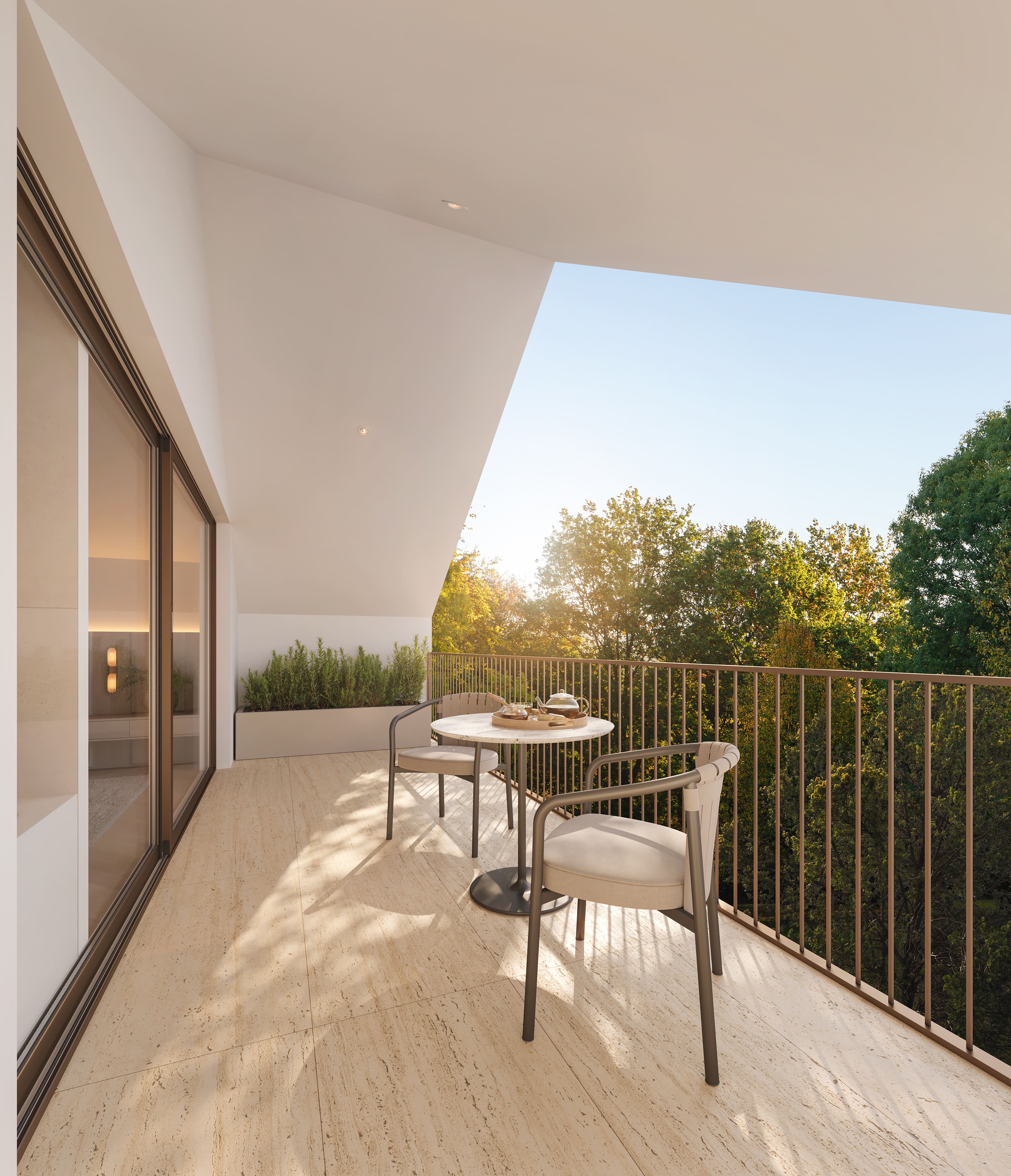 Terrasse de la suite parentale