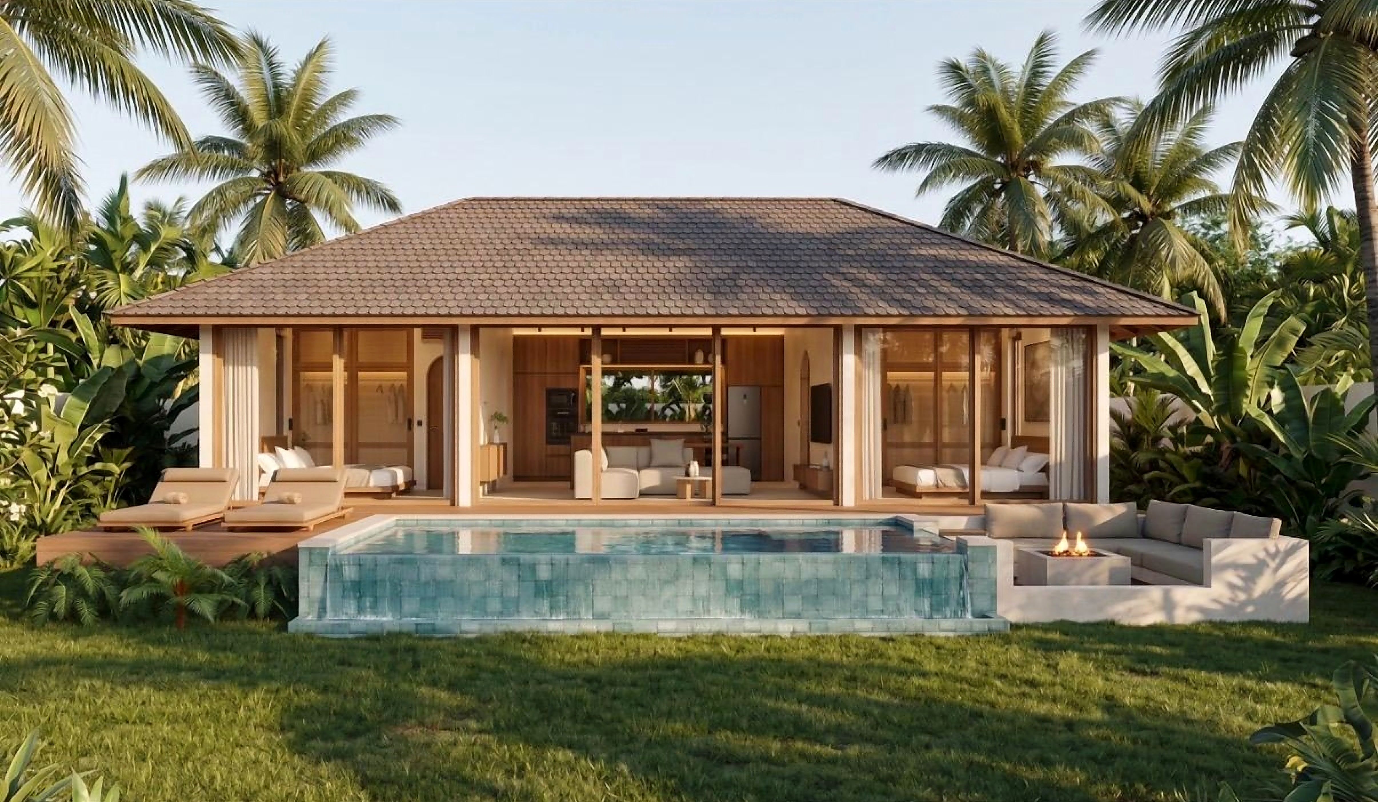 Villas privées en pleine propriété à Bali