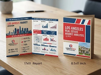 Real Estate Reports on Cardboard