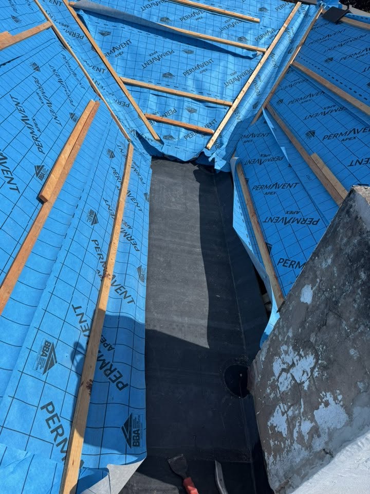 EPDM gulley & detailing
