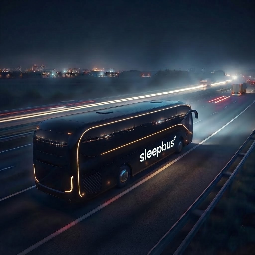 SLEEPBUS di notte