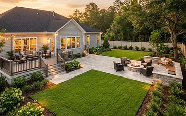 Backyard Patio Transformation