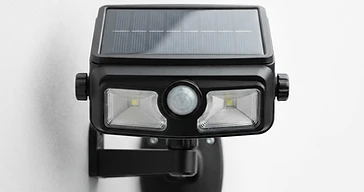 Solar-Powered Motion Sensor Security Light