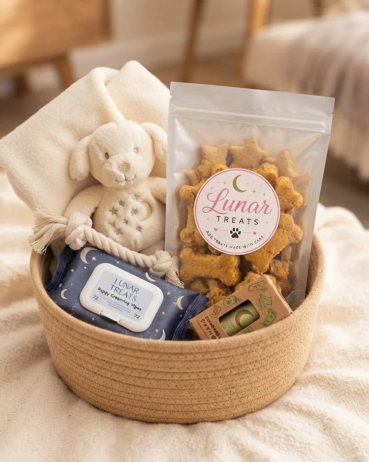 Puppy Gift Basket
