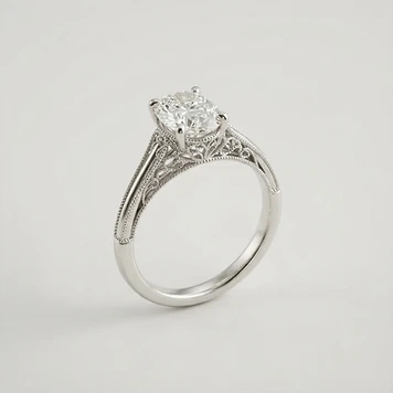 Lace Openwork Solitaire