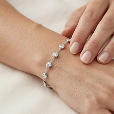 Diamond Station Bracelet