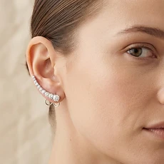 Diamond Ear Climbers