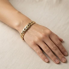 Flat Link Bracelet