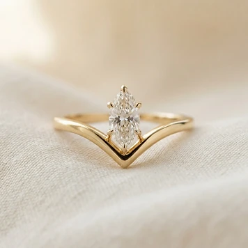 Chevron Pavé Band