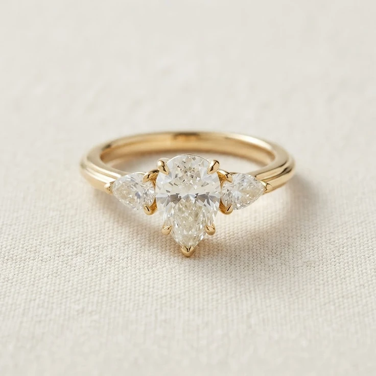 Three Stone Bezel