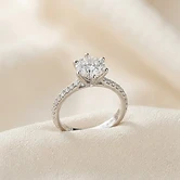 Pavé Solitaire