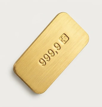 Lastra d'oro su misura 999,9‰