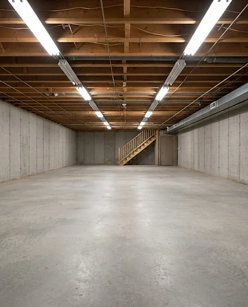 Basement Cleanout — after