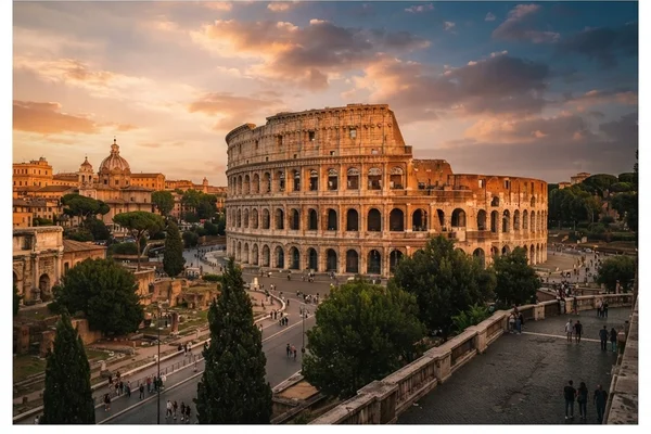 Milan to Rome private jet route