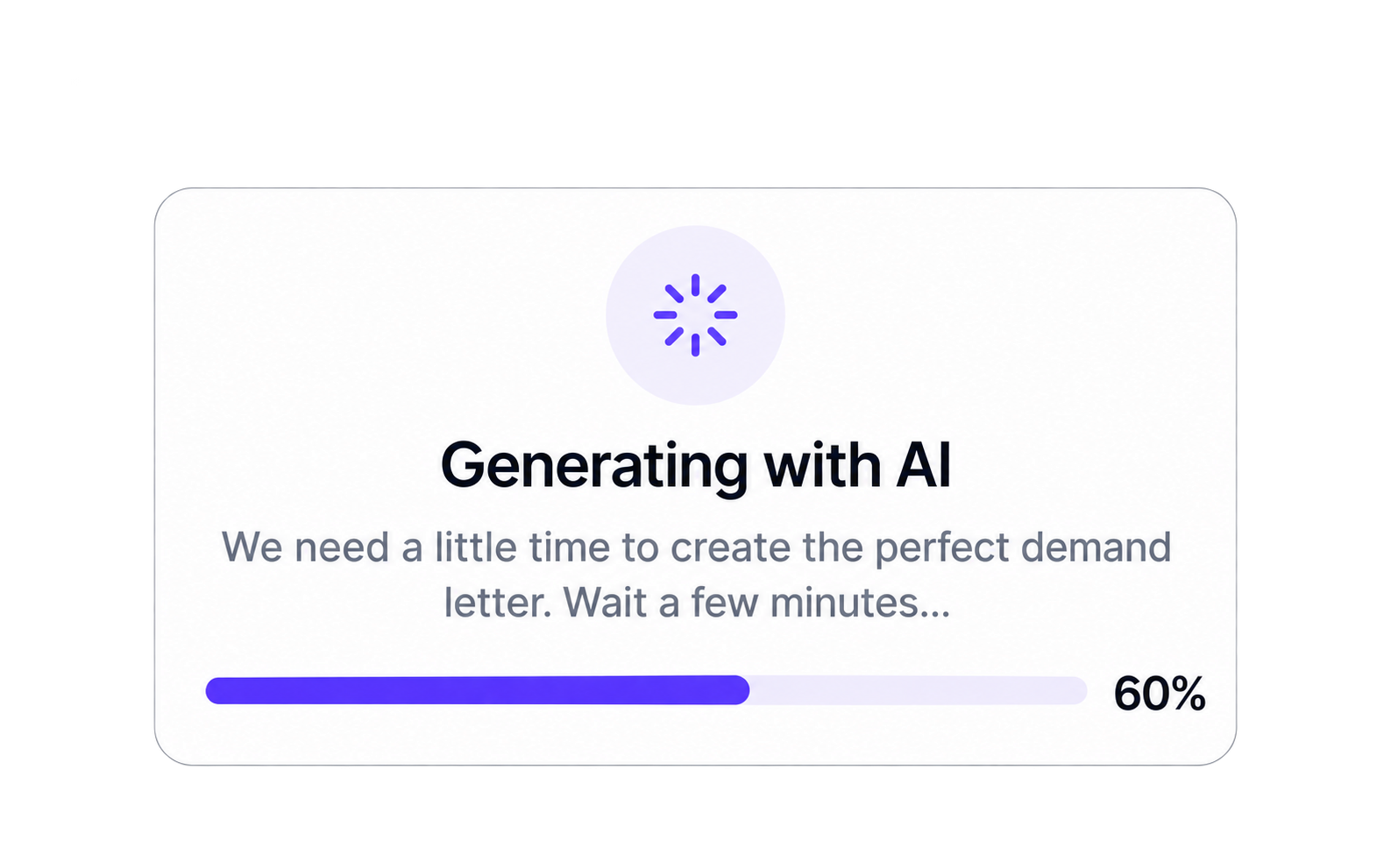 Let the AI work