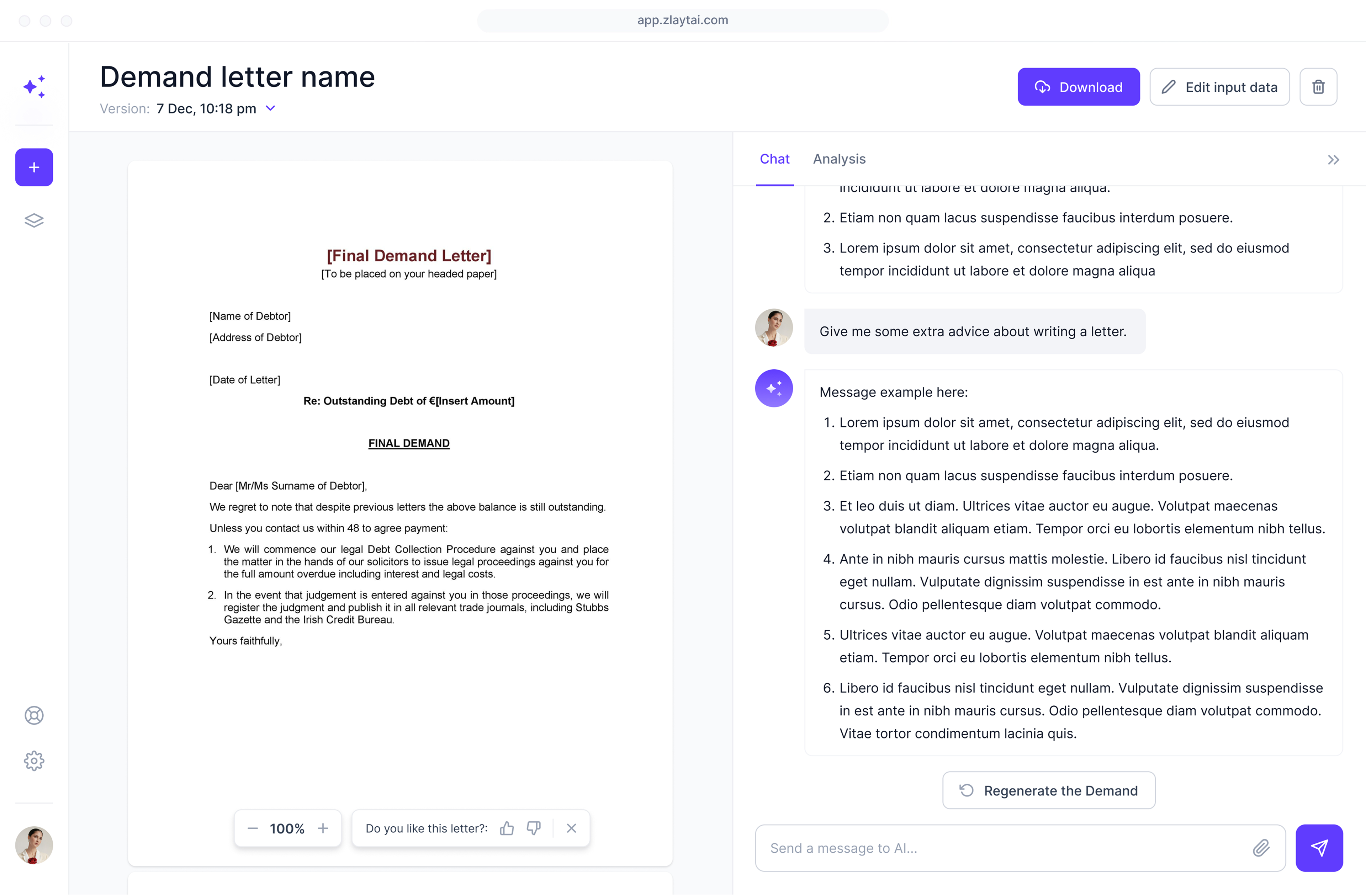 Zlayt AI platform preview