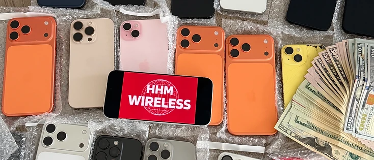 HHM Wireless electronics buyback counter