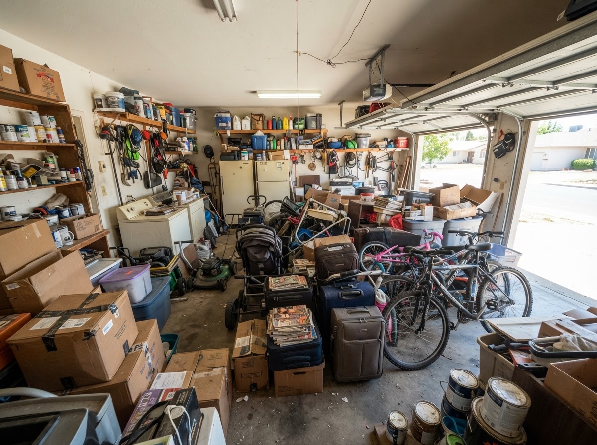 Garage cleanout by Junk Gorillas