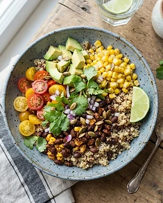 Quinoa Black Bean Power Bowl