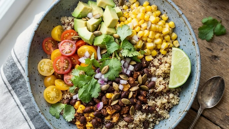 Quinoa Black Bean Power Bowl