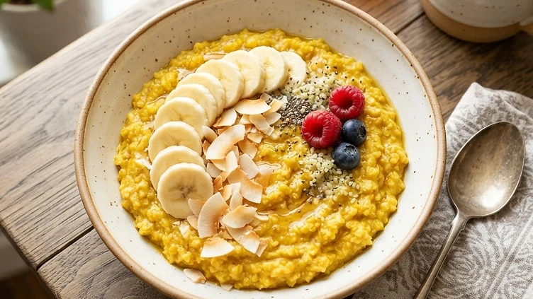 Golden Turmeric Breakfast Bowl