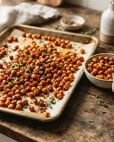Spiced Roasted Chickpeas
