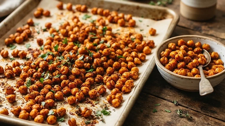 Spiced Roasted Chickpeas