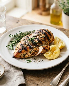 Charred Lemon Herb Chicken