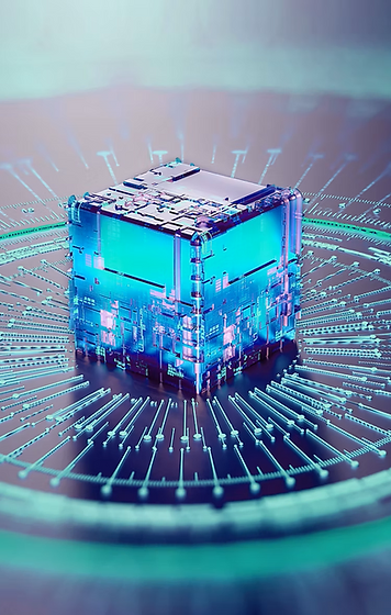 Abstract 3D cube