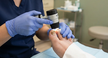 nail assessment close-up