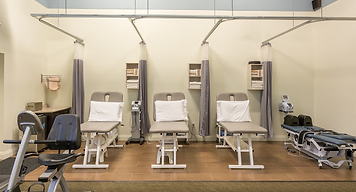 physiotherapy treatment at the clinic