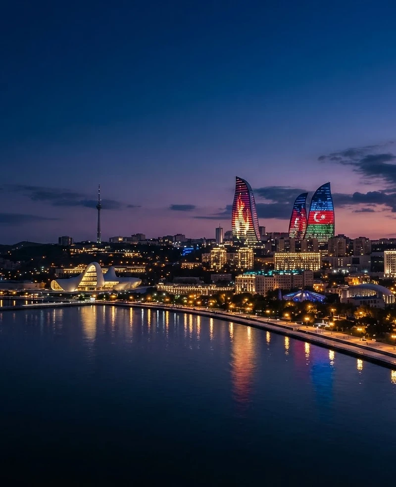 Baku skyline