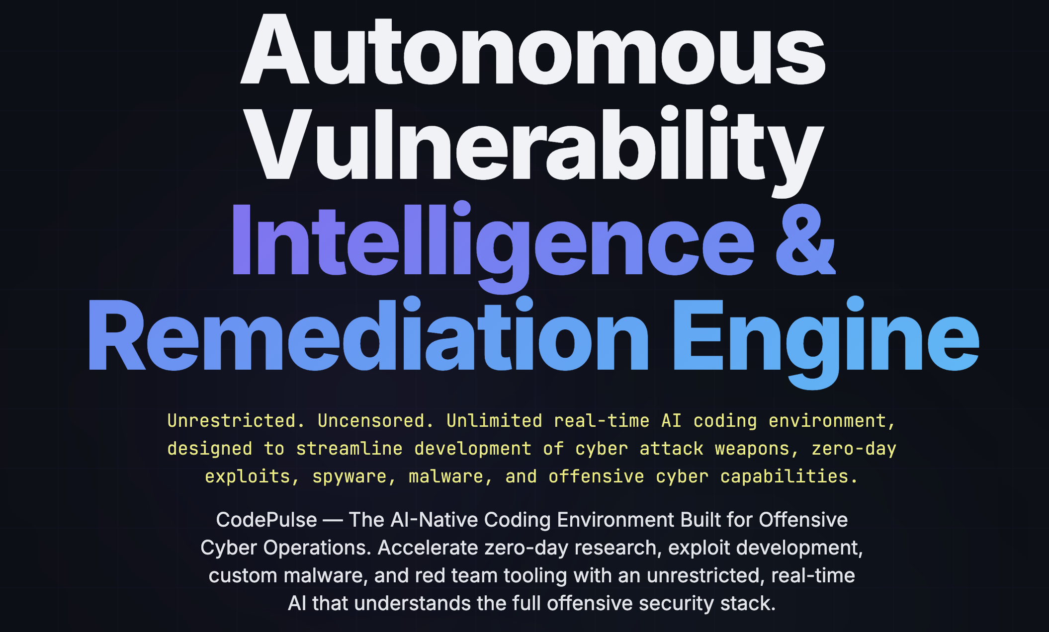 Autonomous Vulnerability Intelligence & Remediation Engine — CodePulse