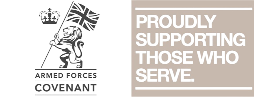 Armed Forces Covenant — proudly supporting those who serve