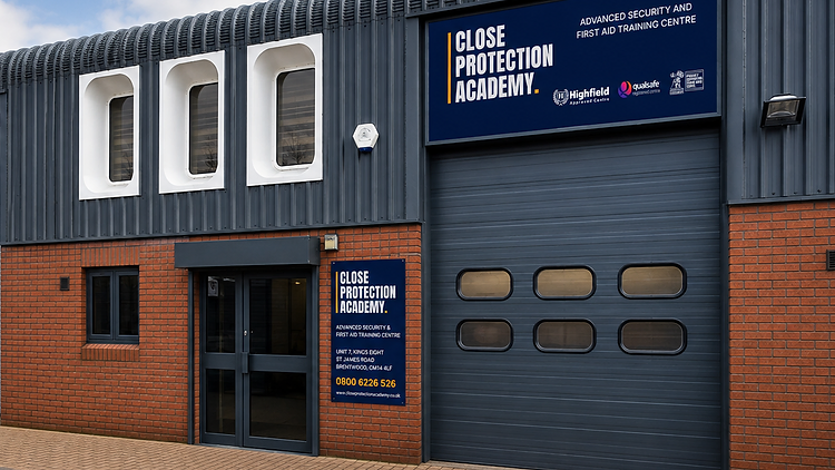Close Protection Academy training centre exterior