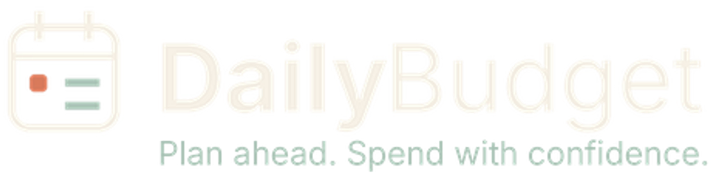 DailyBudget — your money, by day