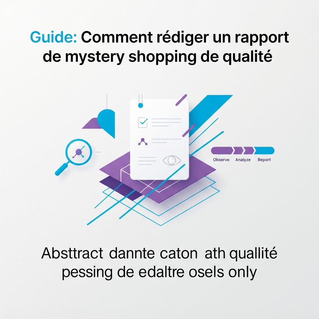 How to Write High-Quality Mystery Shopping Reports Like a Pro