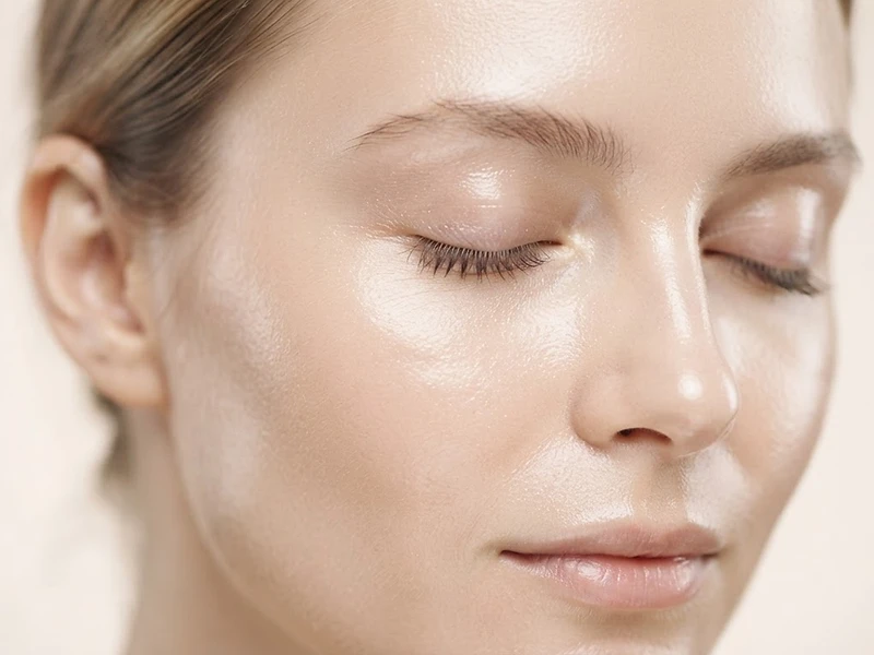 Piel luminosa en primer plano — Beauty Lab en Monterrey