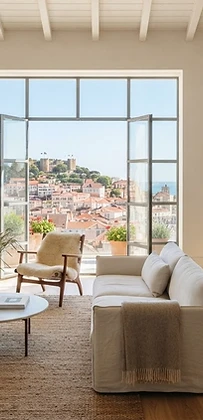 A modern minimal Lisbon apartment interior