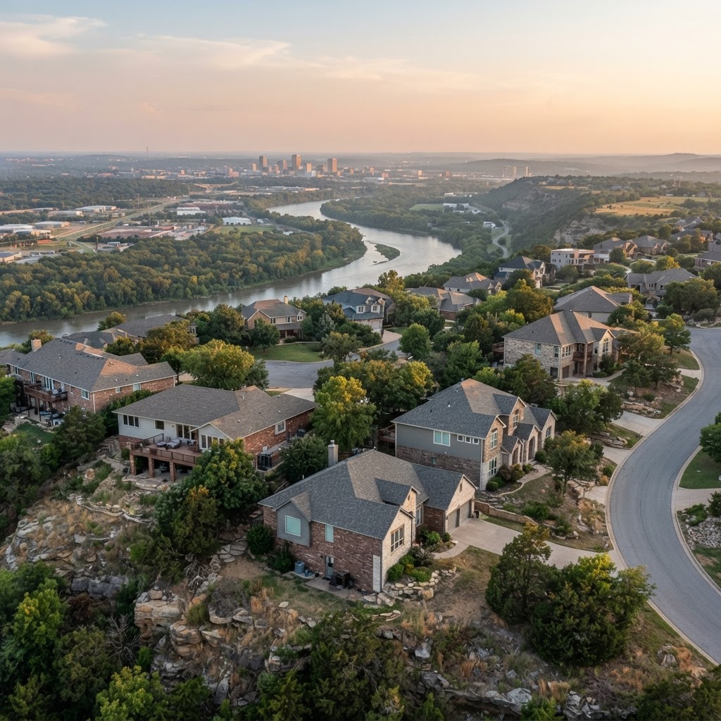 Roofing in Sand Springs, Oklahoma