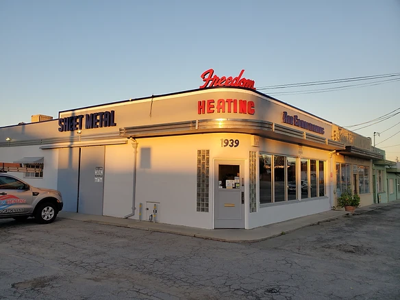 Freedom Heating Inc. building at 1939 Freedom Boulevard in Freedom, California