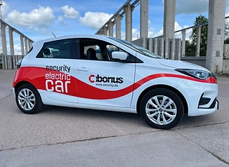 Renault Zoe im Ciborius-Markendesign