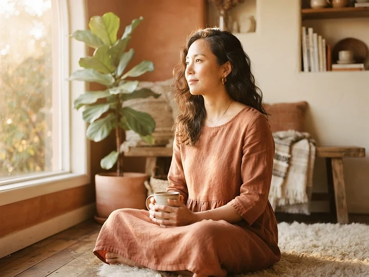 A woman in consultation