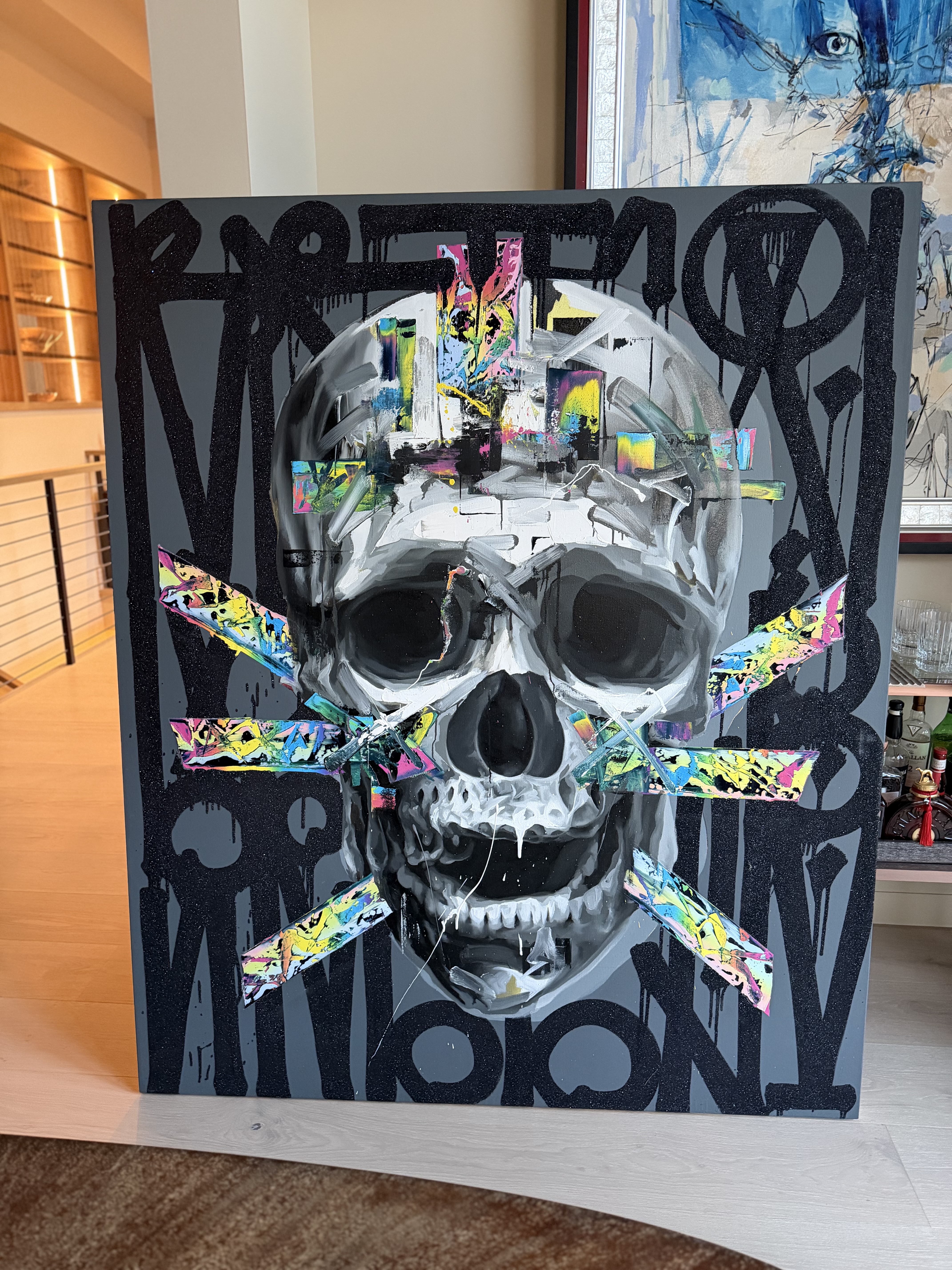 Commissioned Skull Art