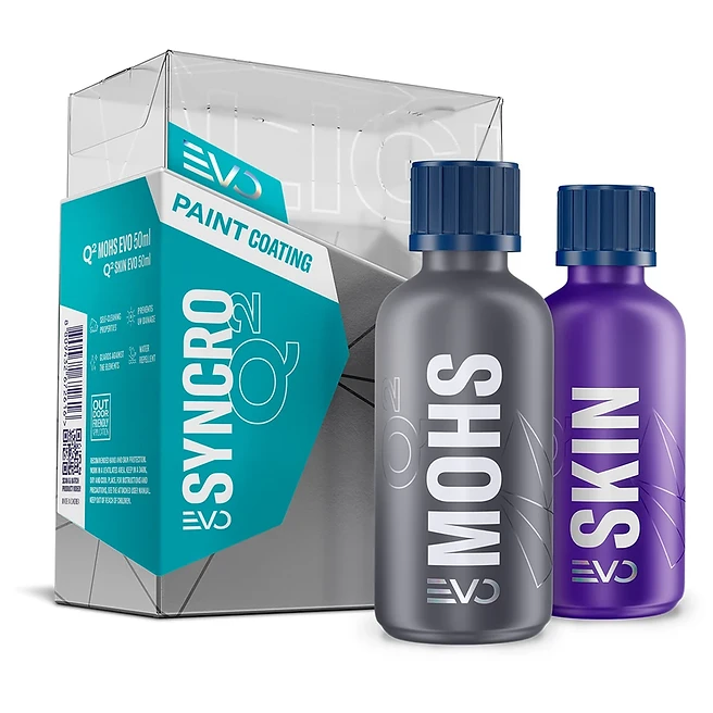 Gyeon Q² Syncro EVO ceramic coating kit — the system we install