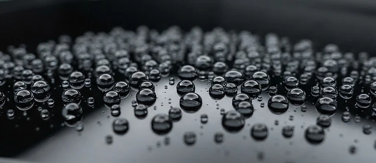 Water beading on ceramic coated paint — Renowned Detailing