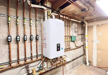Boiler install in Hamburg, NJ