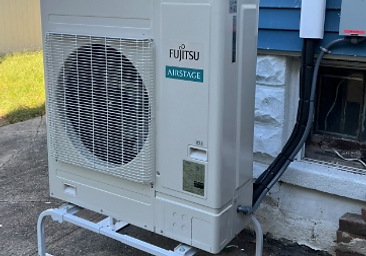 Ductless heat pump installation in Franklin, NJ