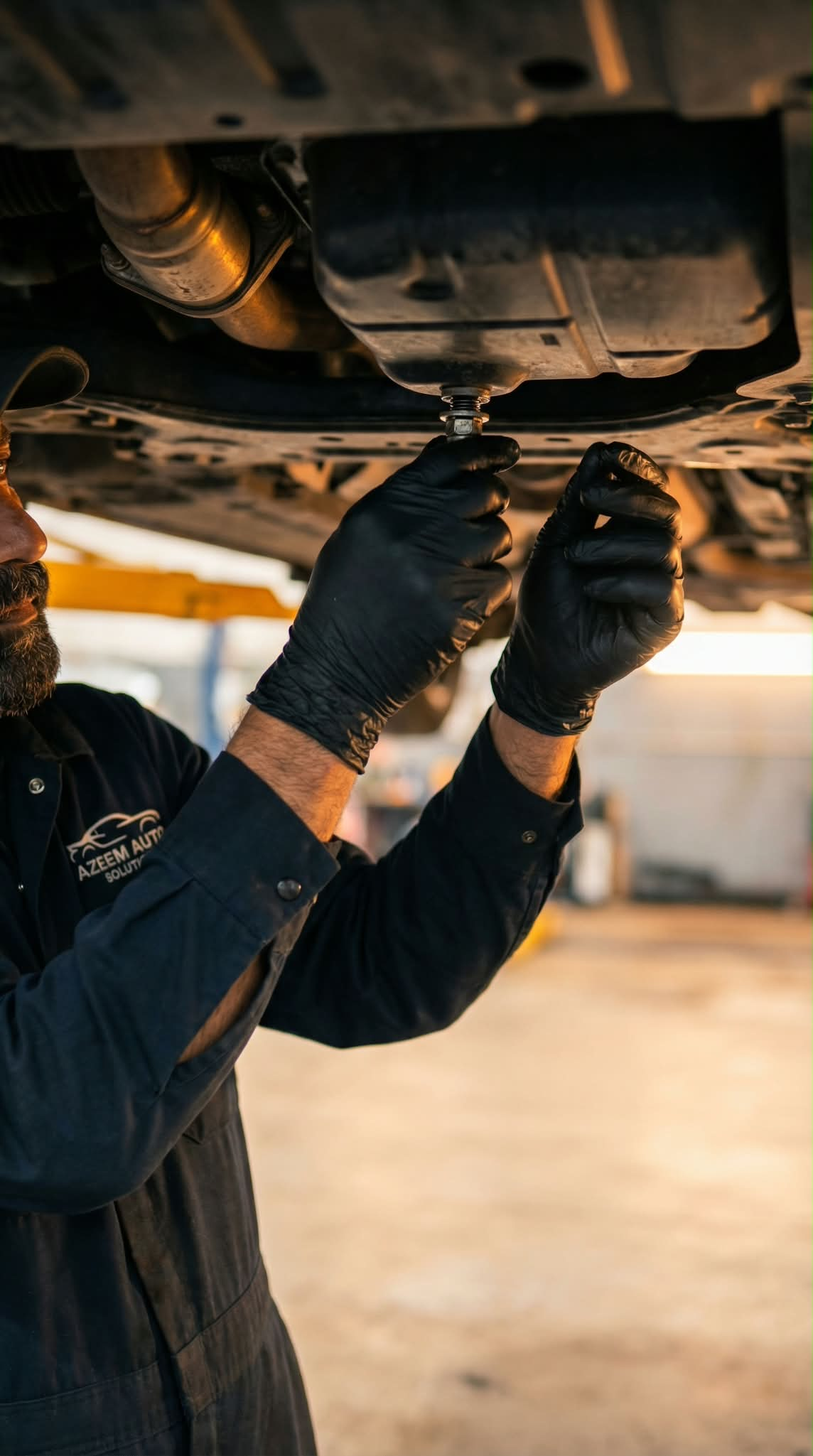 Under-Vehicle Maintenance