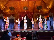 Traditional Khmer dance performance